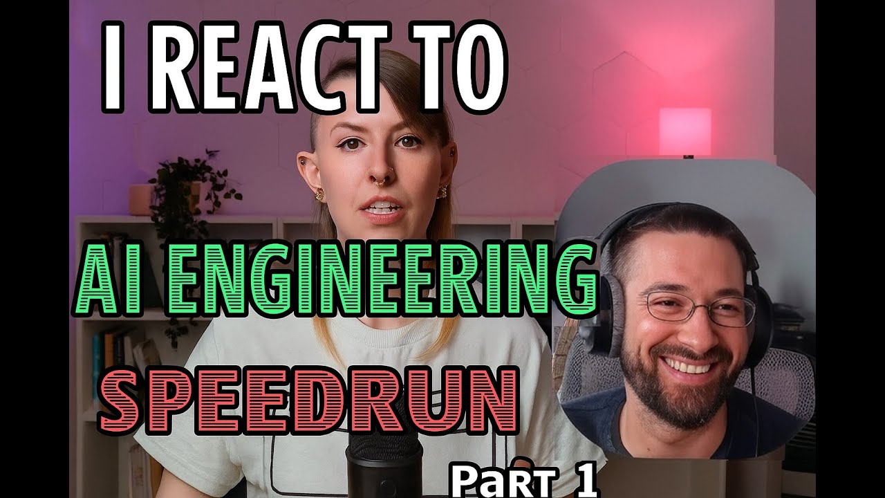 I react to AI Engineering speedrun - Part1