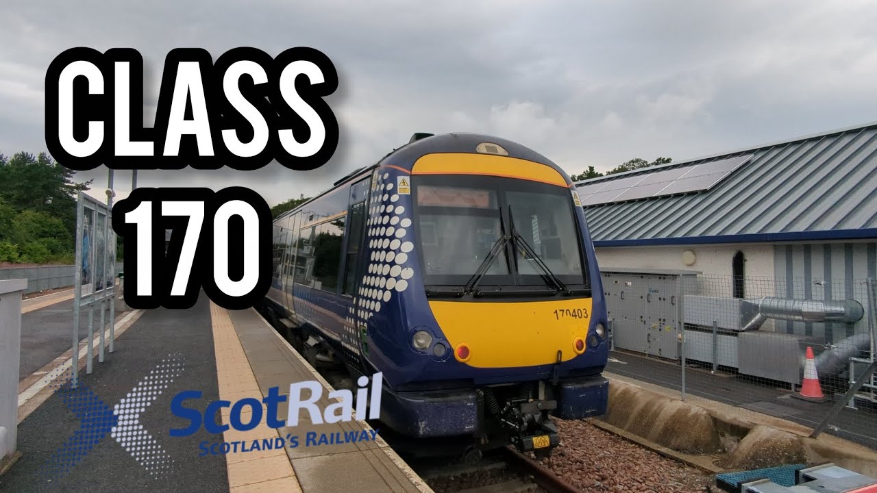 ScotRail class 170 Borders line **full journey** from Tweedbank to Edinburgh  