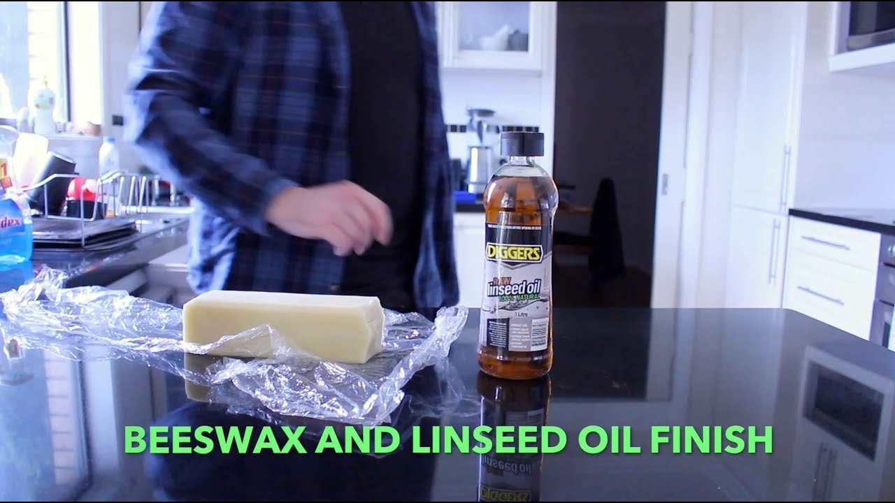 Beeswax & Linseed Oil Finish - All Natural & Food Safe