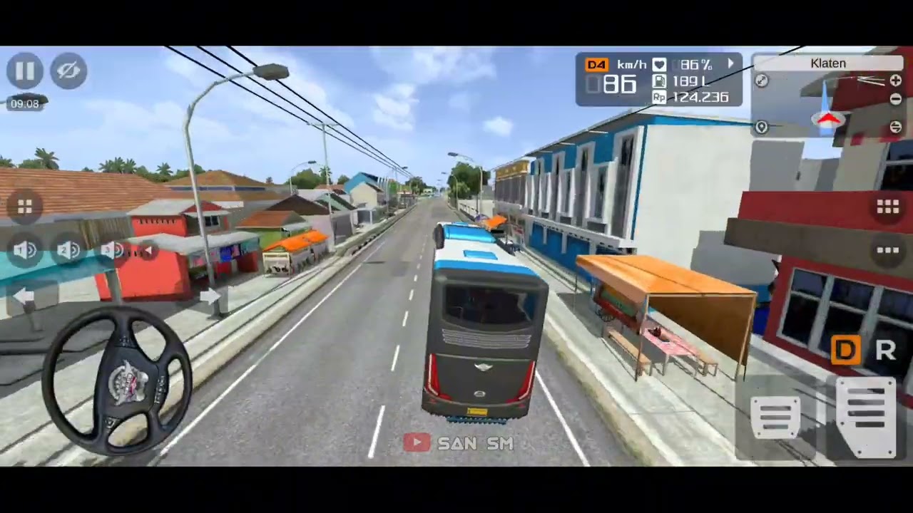 Tersesat di Hutan Klaten || Bus Simulator Indonesia