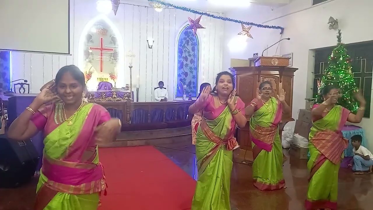 Women's Christmas Celebration in A.L.C.Jesus King Church-Manali 07-12-2025