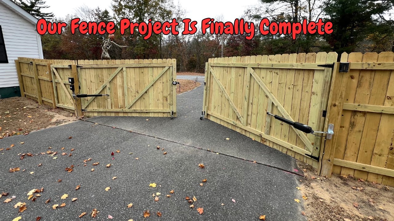 Lets Install An Automatic Gate Opener