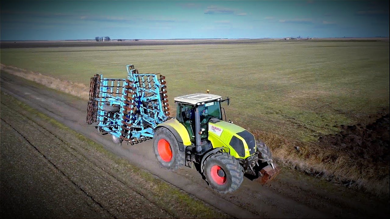 Traktoros Vlog #8 Kombinátorozás |Claas Axion 840 + Omikron 8,3 m