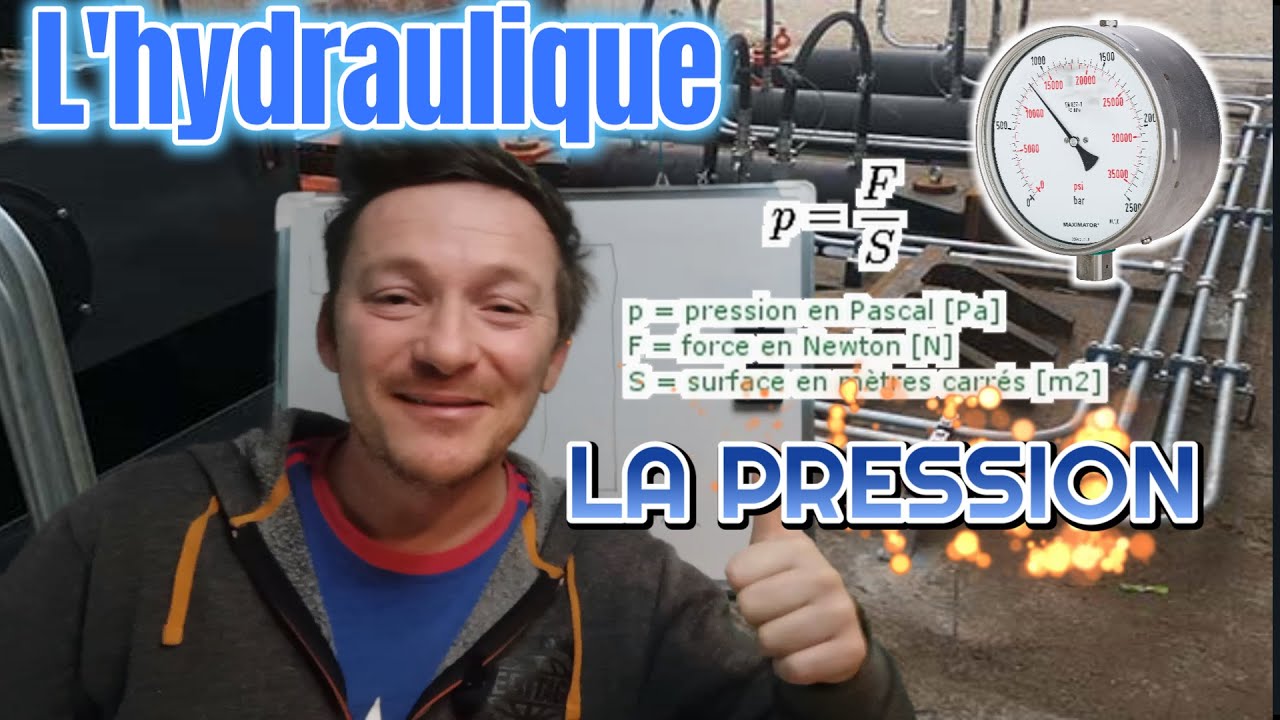 Les bases de l'hydraulique # LA PRESSION