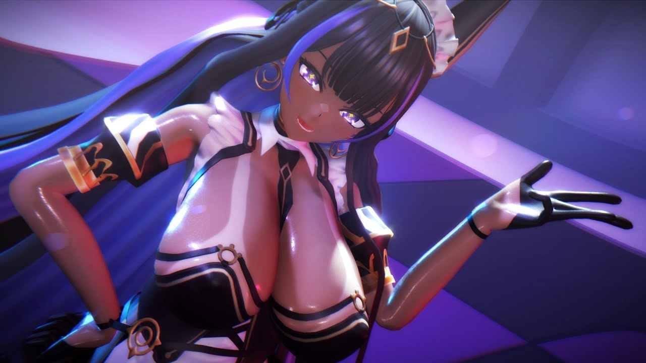 【MMD】よけち式クレオパトラ - ドーナツホール【Azurlane】