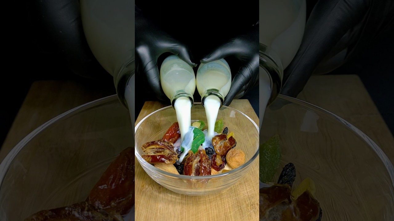 Dry Fruits Healthy Milkshake ASMR #shorts