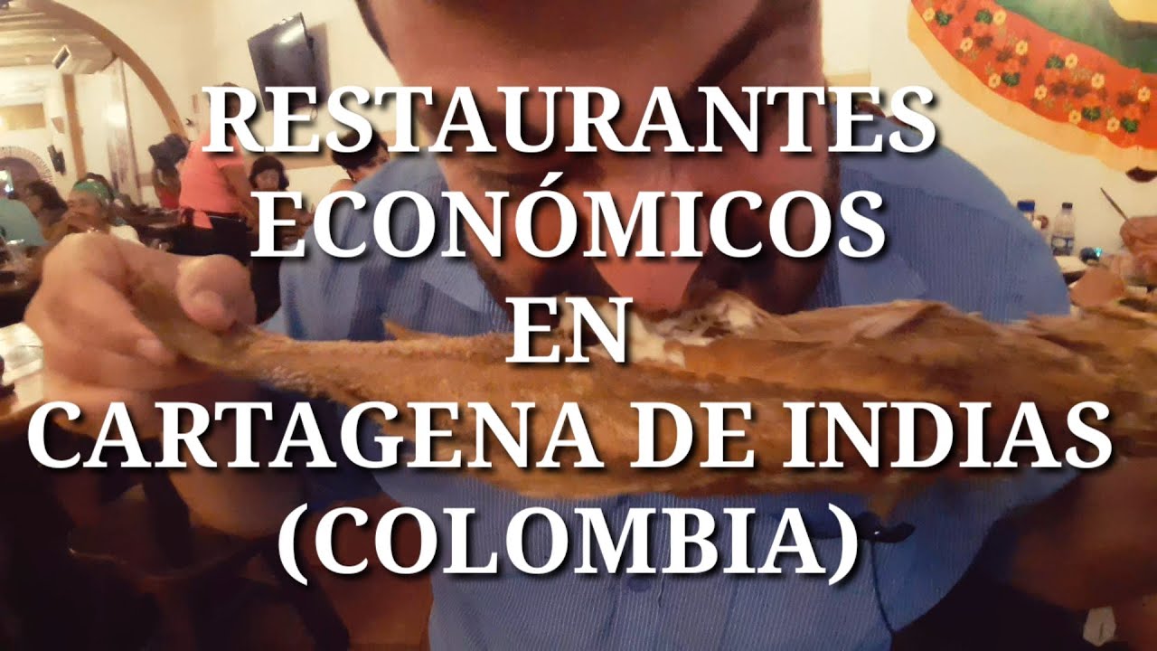 Restaurantes económicos y típicos de Cartagena de Indias indias-Colombia.