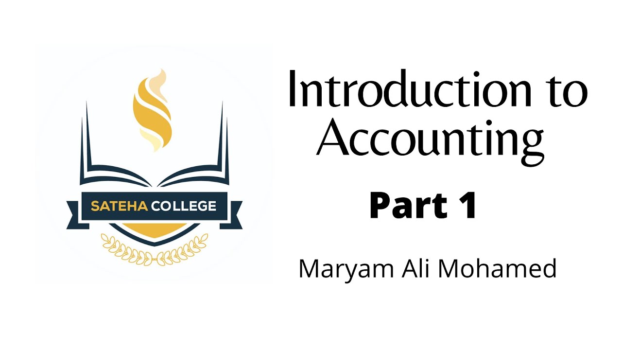 INTRODUCTION TO ACCOUNTING | GRADE 1O | PART 1| LOCAL SYLLABUS