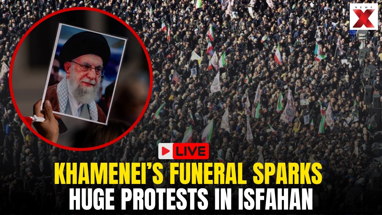 Khamenei Funeral LIVE: Isfahan Erupts in Protest and Mourning After Khamenei Death and Strikes