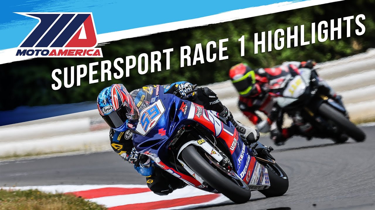 Supersport Race 1 at Ridge Motorsports Park 2024 - HIGHLIGHTS | MotoAmerica