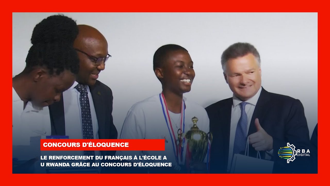 Le renforcement du Français à l'école au Rwanda grâce au concours d'éloquence