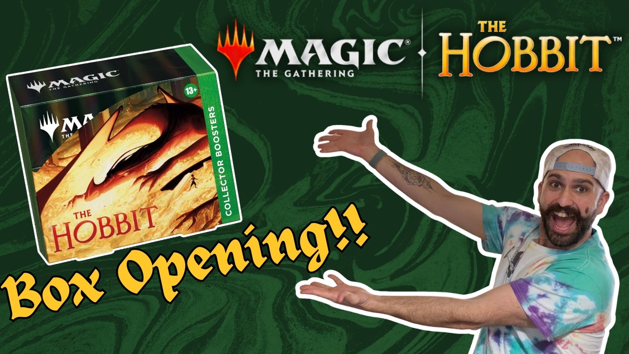 Открытие первого коллекционного бустер-бокса | Magic: The Gathering: Властелин колец