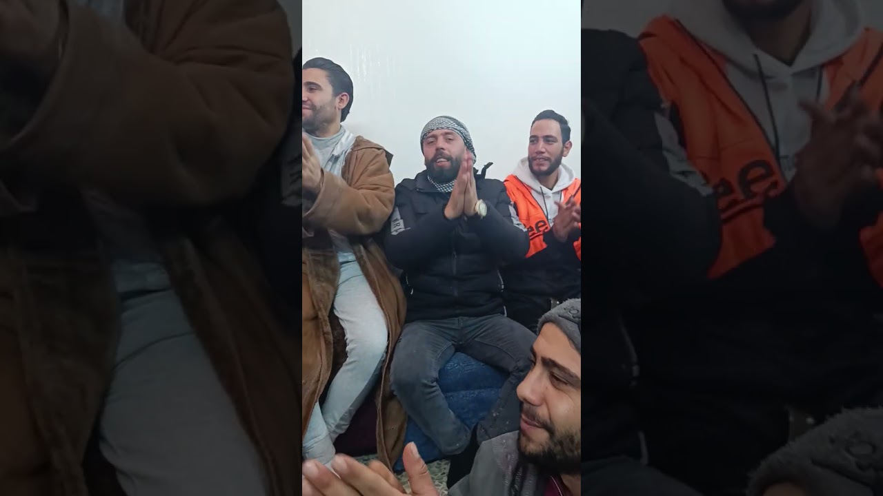 عراضة حموية جمعة بمنزل آل سلطان 