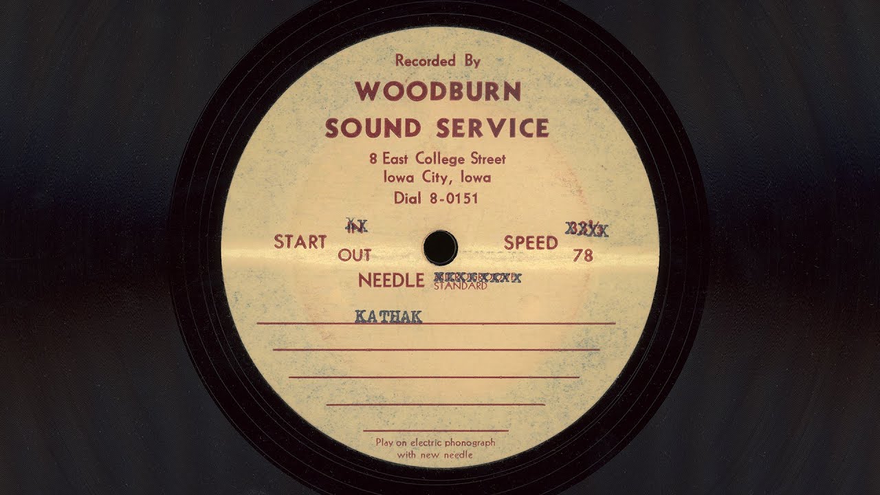 Live Sarangi Recording - Iowa City (1950s?)