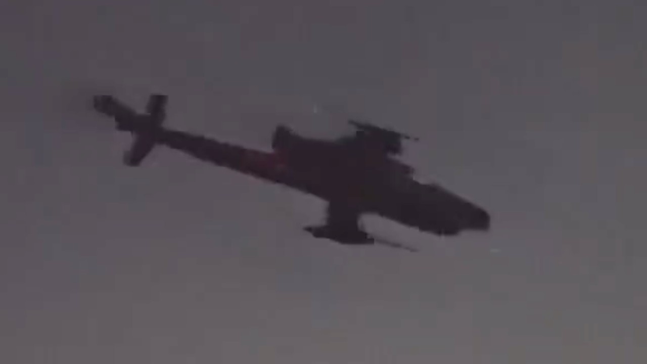 Боевая работа вертолета Bell AH-1Z Viper США в Венесуэле