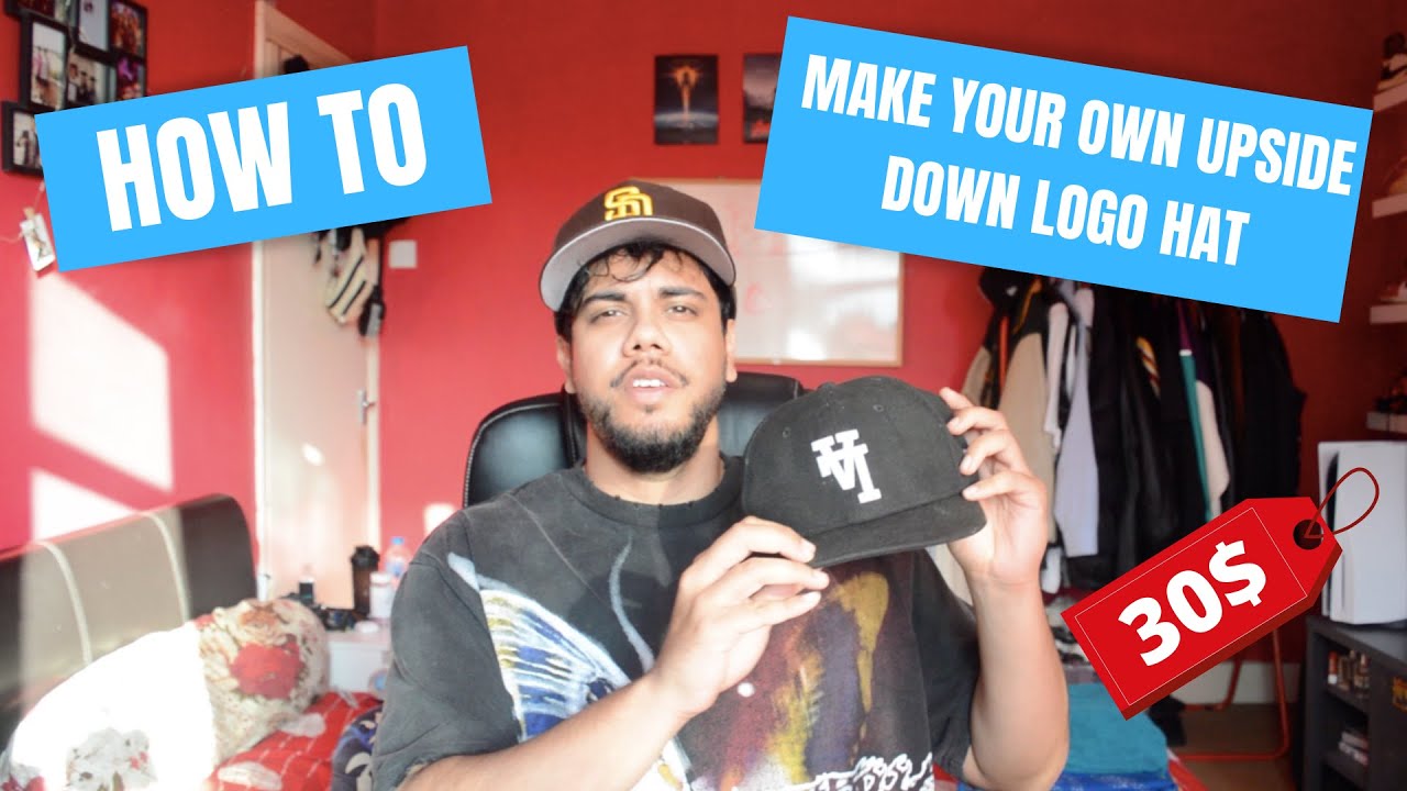 DIY Upside Down Logo New Era Hat - LA, NY (Cheap Alternative to KTH and Uniform Studios) 30$!!!!