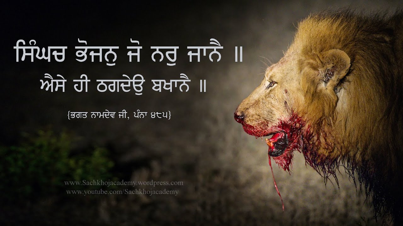 ਨਾਮਦੇਉ ਜੀ ॥ਆਸਾ॥5॥ ਸਾਪੁ ਕੁੰਚ ਛੋਡੈ ਬਿਖੁ ਨਹੀ ਛਾਡੈ ॥Bhagat Namdev॥ :- Dharam Singh Nihang Singh #DSNS