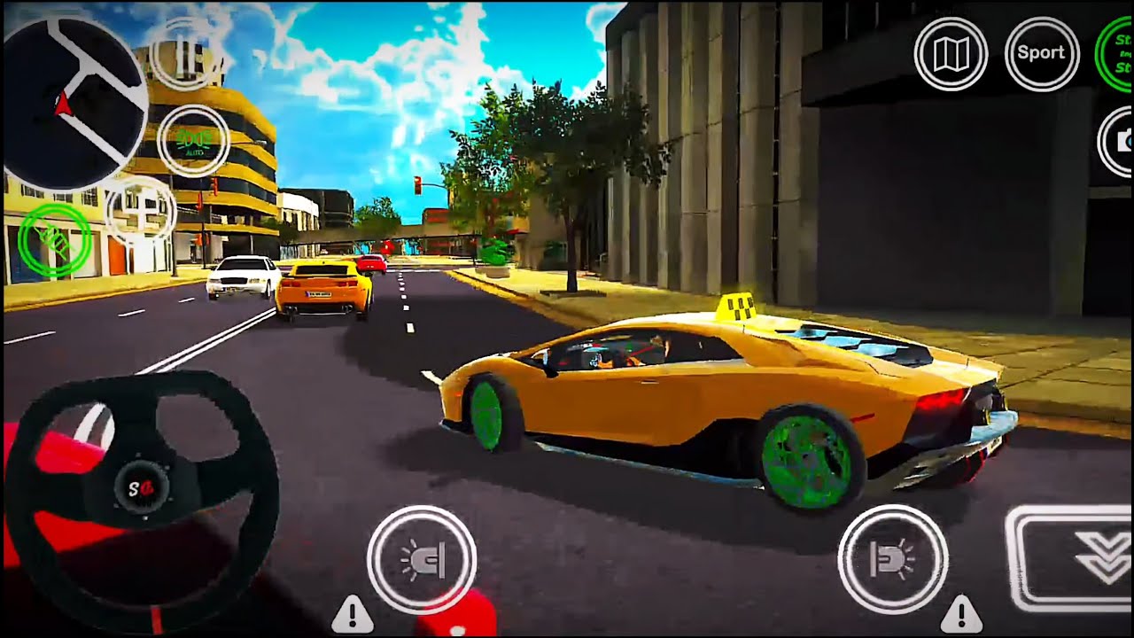 Taxi gameplay in Cities of  Driving School Pro 25 Android Mobile Gameplay