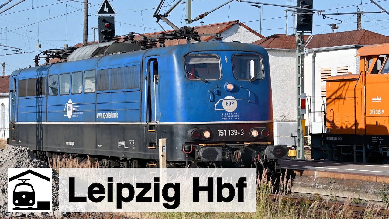 Leipzig Hbf: V60-Rangierloks, Eurodual, Walfische, EuroRunner, BR 151 &ndash;&nbsp;und nat&uuml;rlich das &Uuml;bliche&hellip;