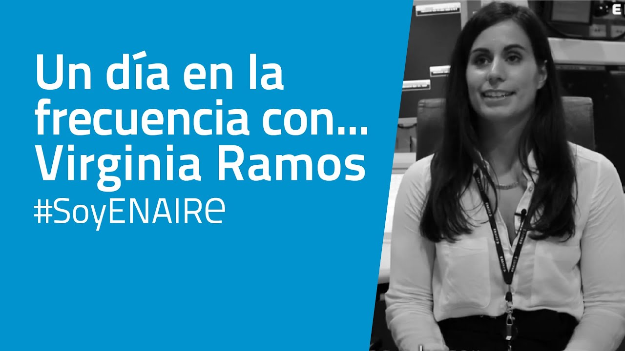 Un día en la frecuencia con... Virginia Ramos, controladora aérea de ENAIRE