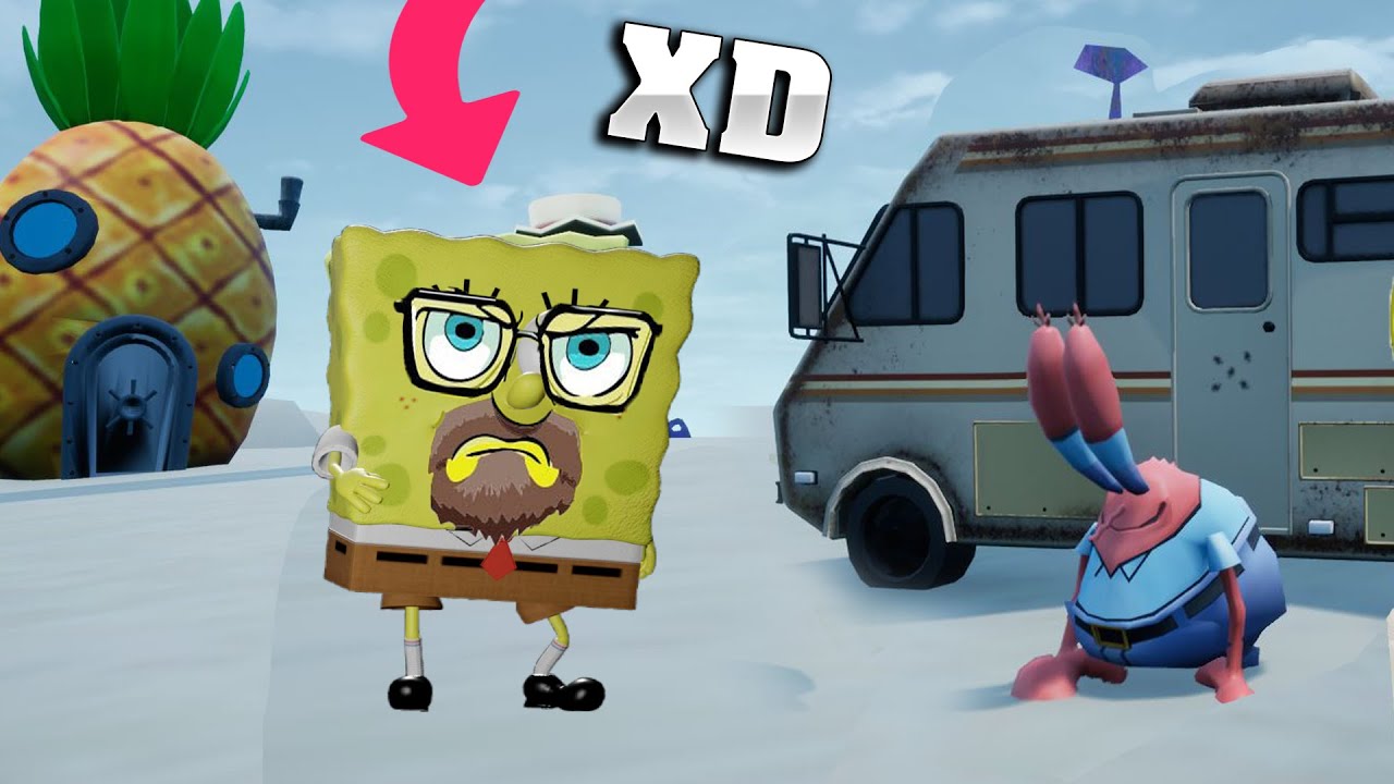 El juego de Bob esponja si fuera Breaking Bad jajaja