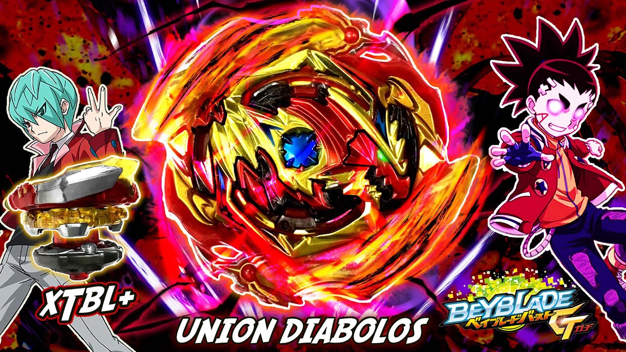 💀ЗЛОЕ СЛИЯНИЕ GT! Объединенные Диаболосы! |Xtend Bullet Plus| Aiger + Delta | Beyblade Burst GT