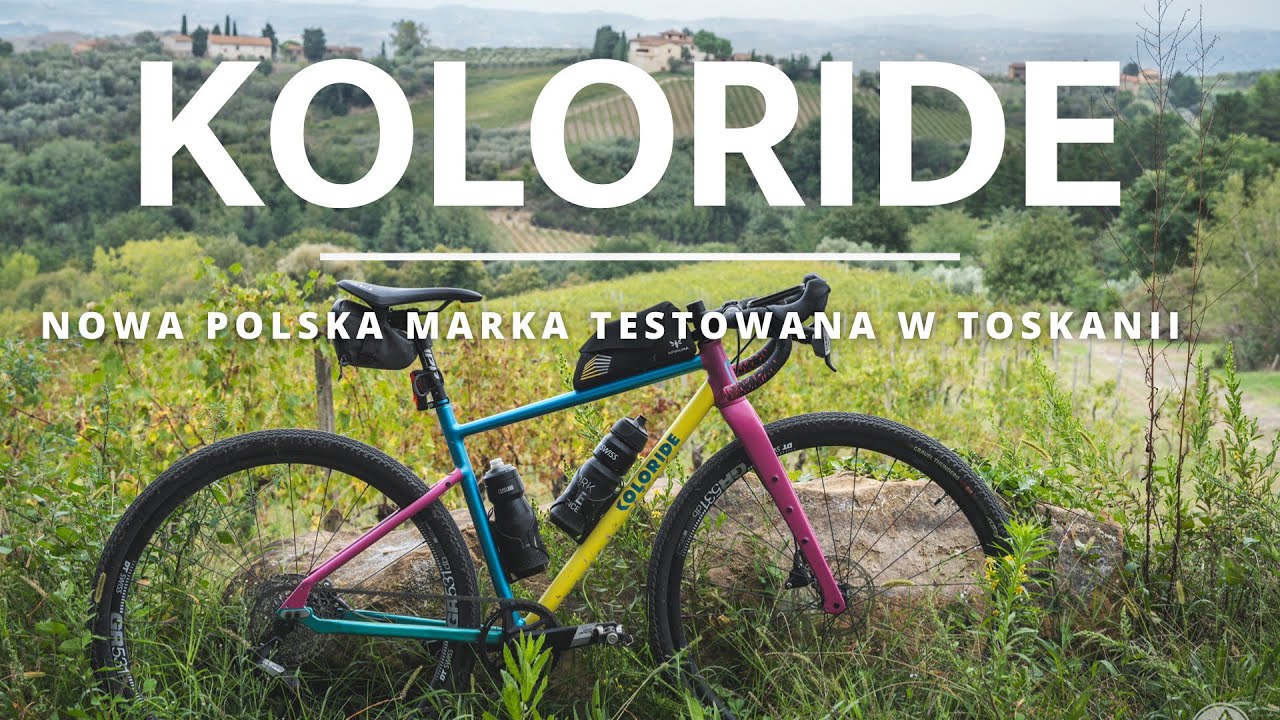 Koloride - nowa polska marka rowerów testowana w Toskanii