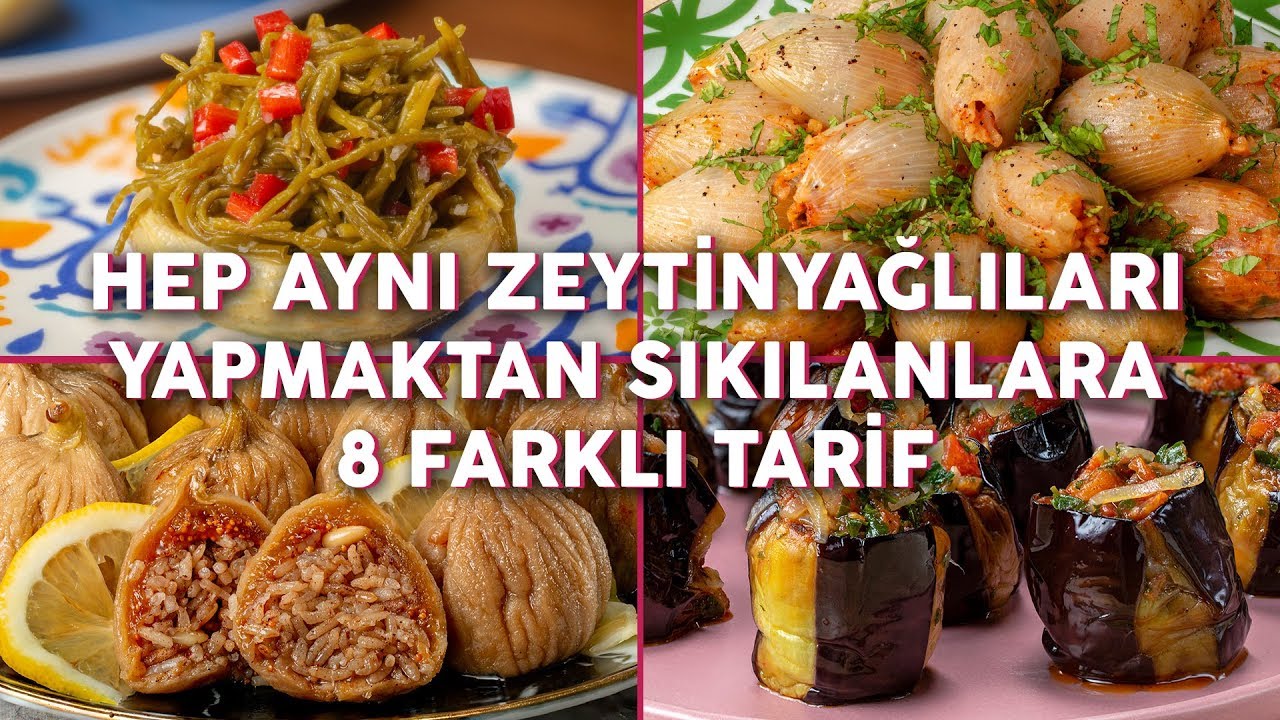 Hep Aynı Zeytinyağlıları Yapmaktan Sıkılanlara 8 Farklı Zeytinyağlı Yemek Tarifi