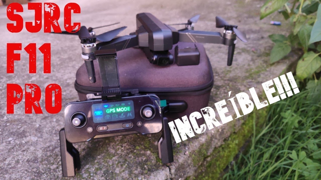 SJRC F11 PRO 4K MEJOR DRON 2020 EN TODOS los ASPECTOS, BARATO PERO con FUNCIONES AVANZADAS!