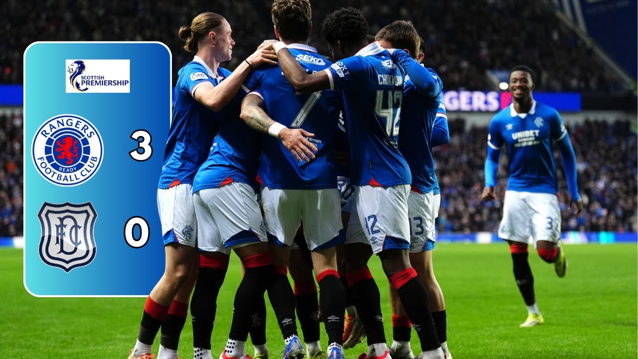 Perfect Sunday: Rangers 3-0 Dundee
