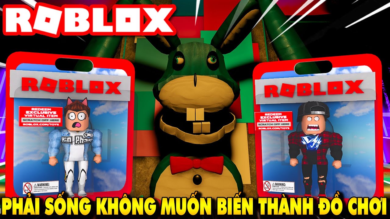 Roblox | THOÁT KHỎI NHÀ MÁY LÀM ĐỒ CHƠI MUỐN BIẾN KIA VAMY THÀNH ĐỒ CHƠI - Us Are Toys | KiA Phạm