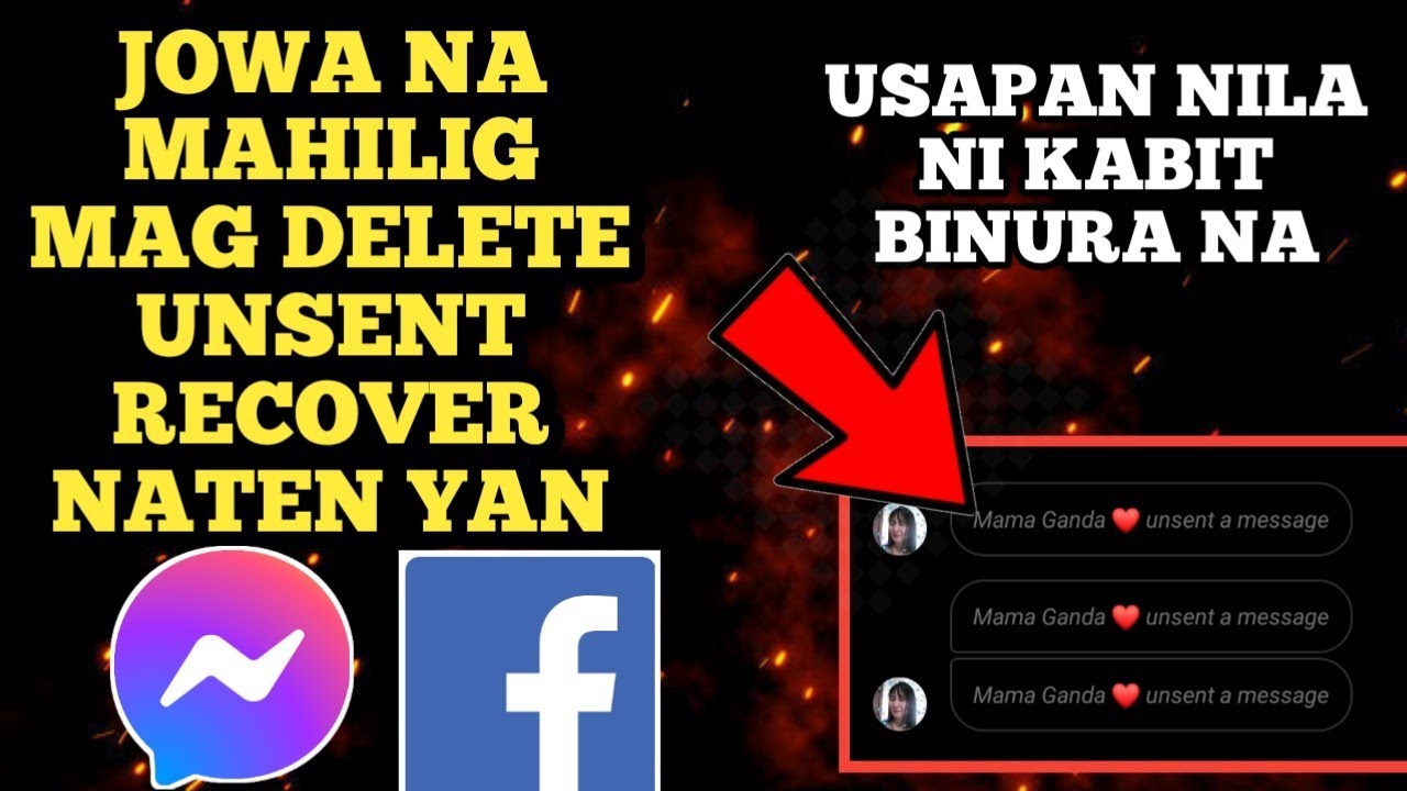 PAANO HULIHIN SI JOWA AT KABIT NYA SA MESSENGER | HOW TO RECOVER DELETED CHATS ON MESSENGER TUTORIAL