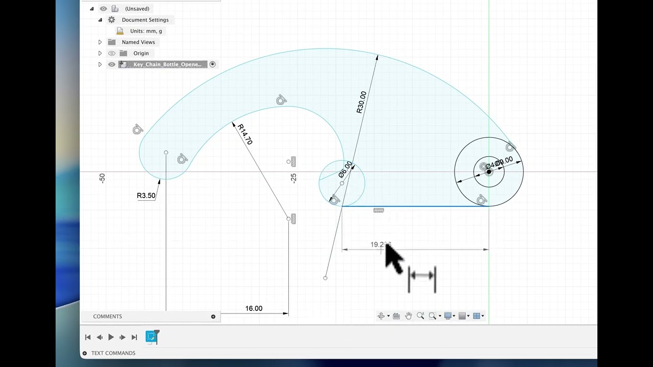 Key Chain Bottle Opener