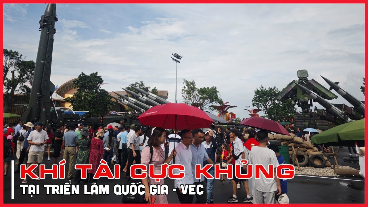 Hải Phòng Phố | Ngắm Nhìn Giàn Khí Tài Hiện Đại của Việt Nam Tại Triển Lãm A80 - Triển Lãm Quốc Gia