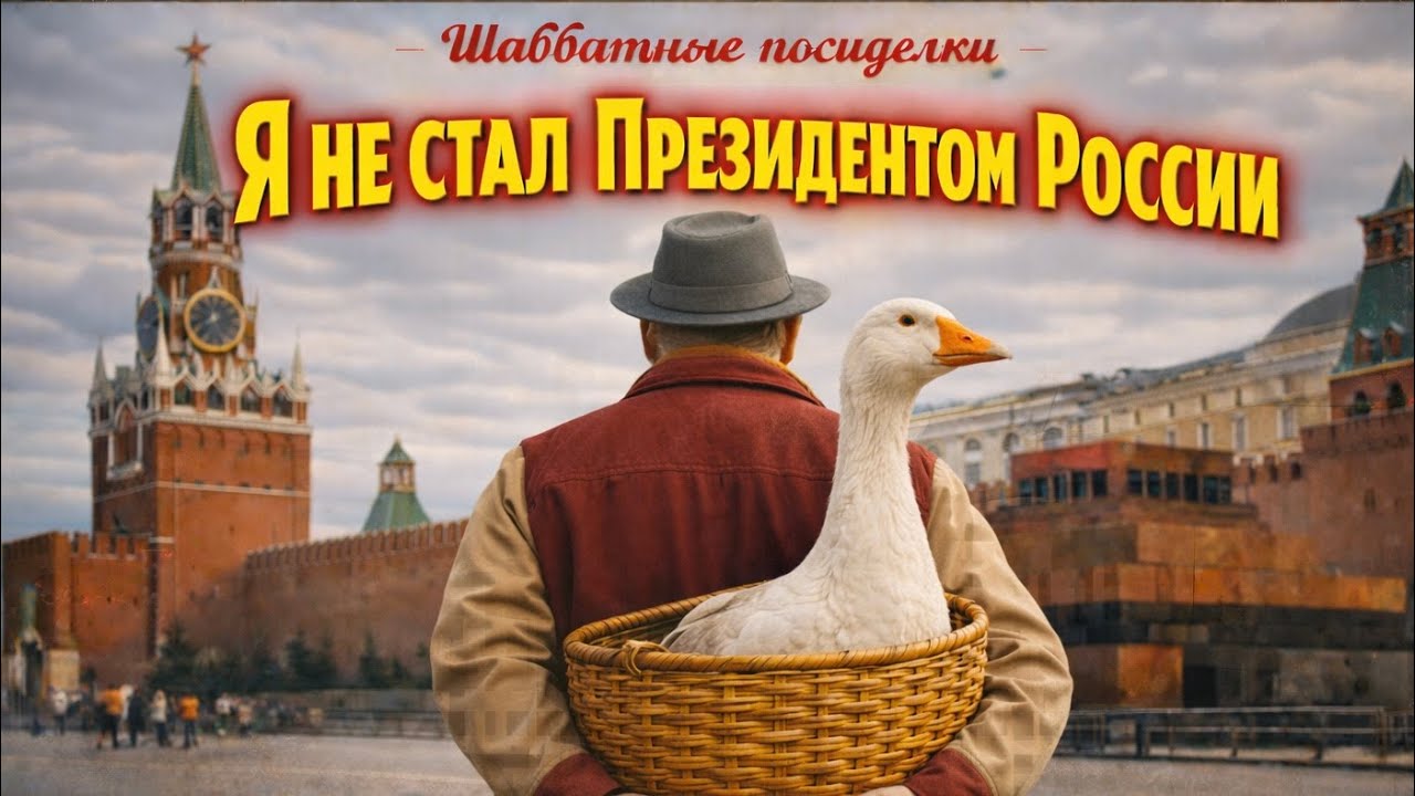 Я НЕ СТАЛ ПРЕЗИДЕНТОМ РОССИИ. I DIDN’T BECOME THE PRESIDENT OF RUSSIA.НОВЫЕ ШАББАТНЫЕ ПОСИДЕЛКИ №12