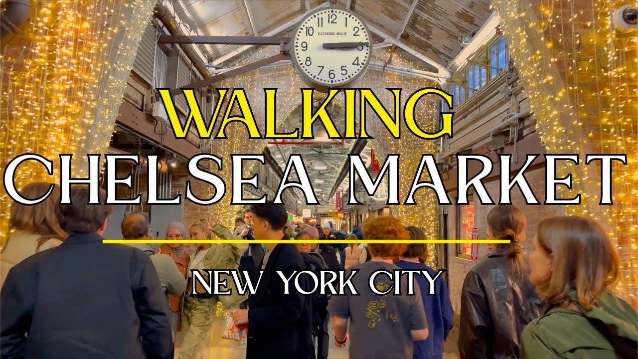Walking Through Chelsea Market | New York City’s Iconic Food & Art Destination