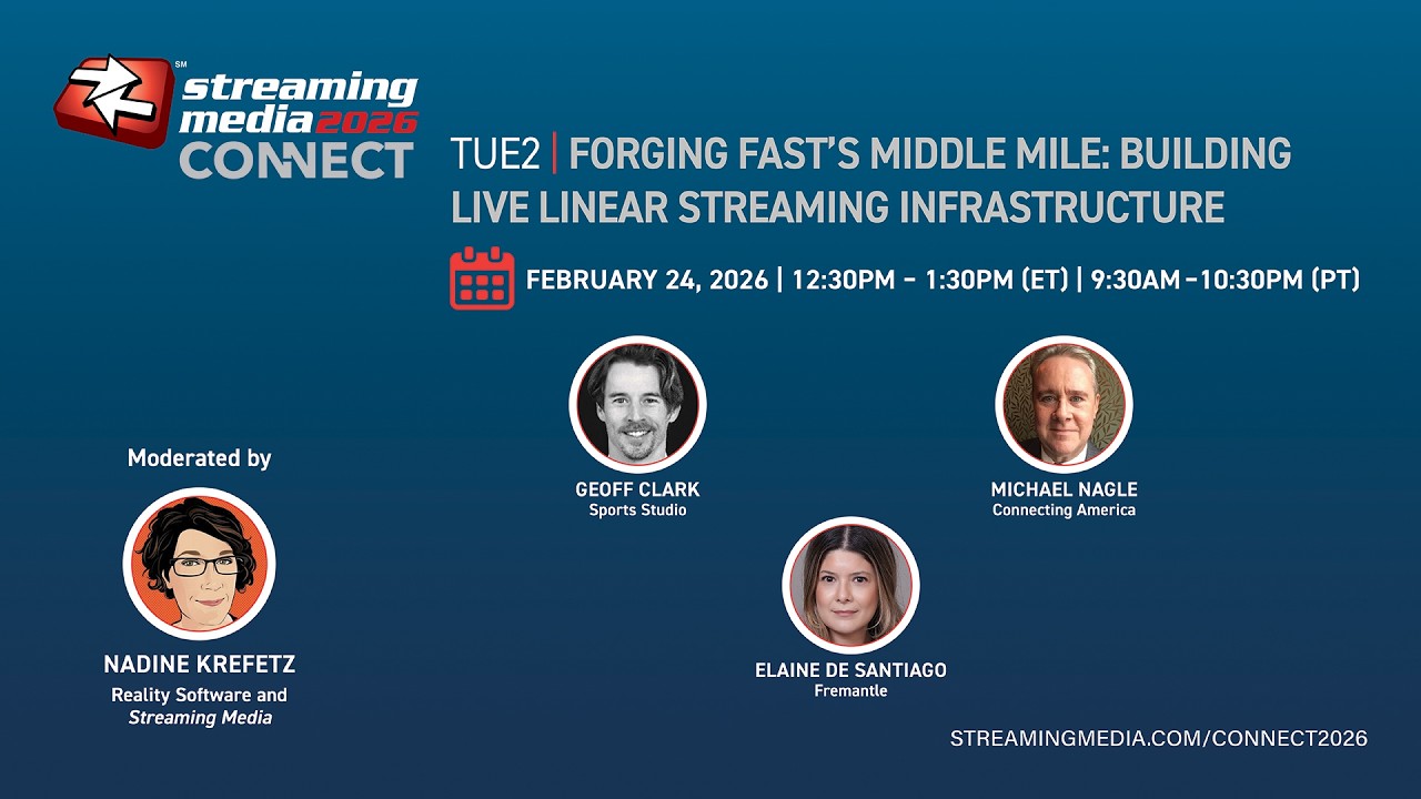 TUE2. Forging FAST’s Middle Mile: Building Live Linear Streaming Infrastructure