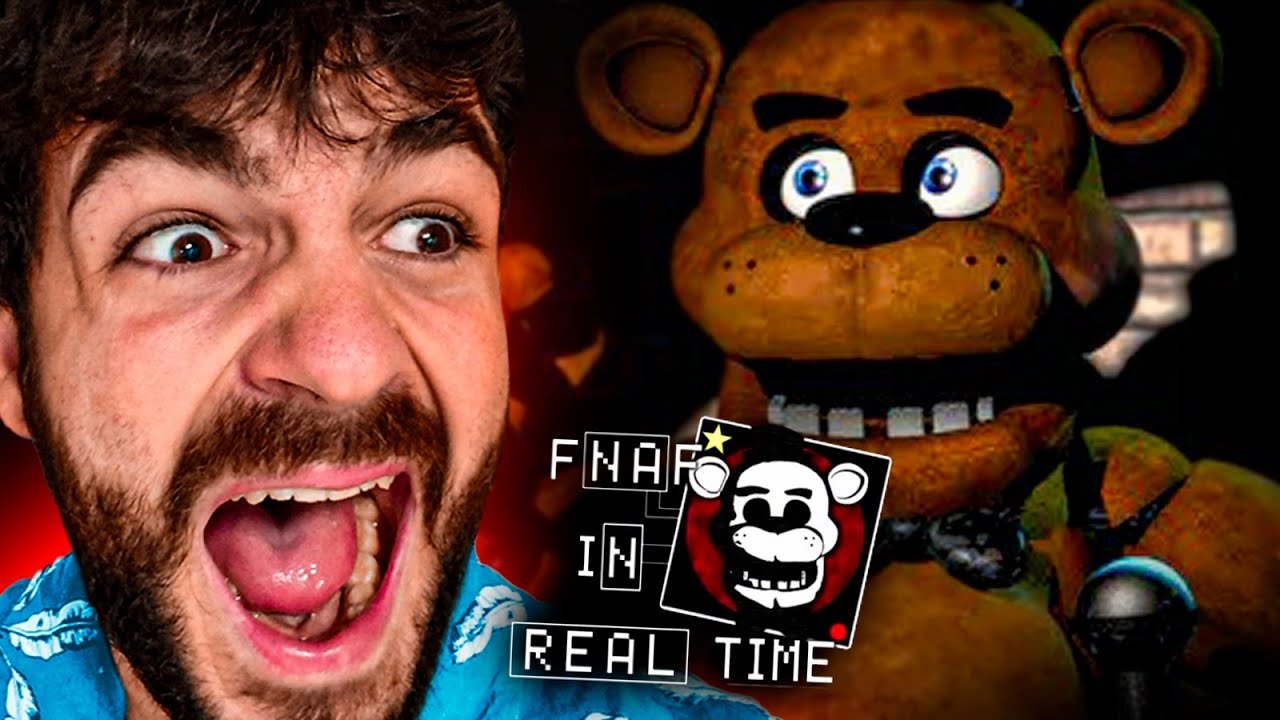 ¿SOBREVIVIRÉ A FNAF EN TIEMPO REAL? Noches 1-5