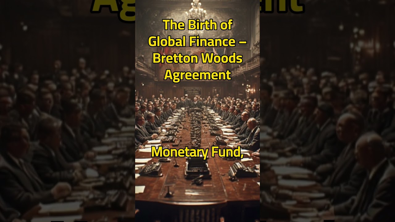 The Birth of Global Finance &ndash; Bretton Woods Agreement #brettonwoods #imf #worldbank #globalfinance