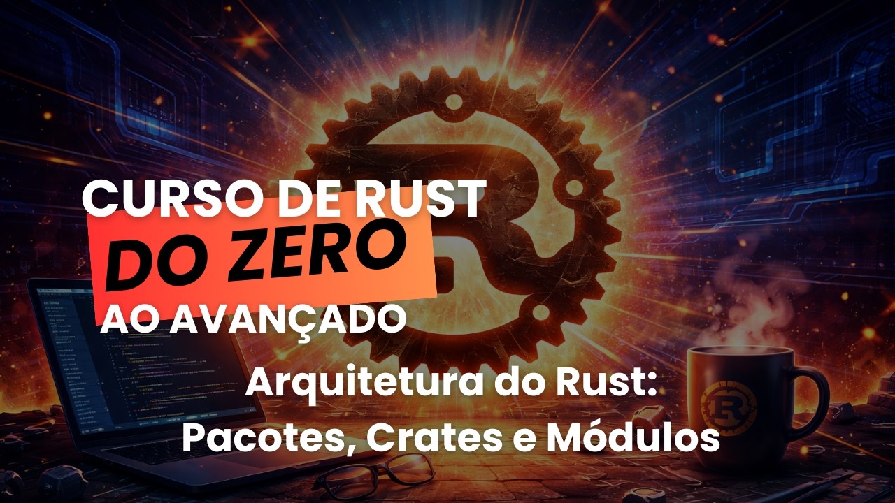 Aula 21 – Pacotes, Crates e Módulos | Curso Rust do Zero ao Avançado