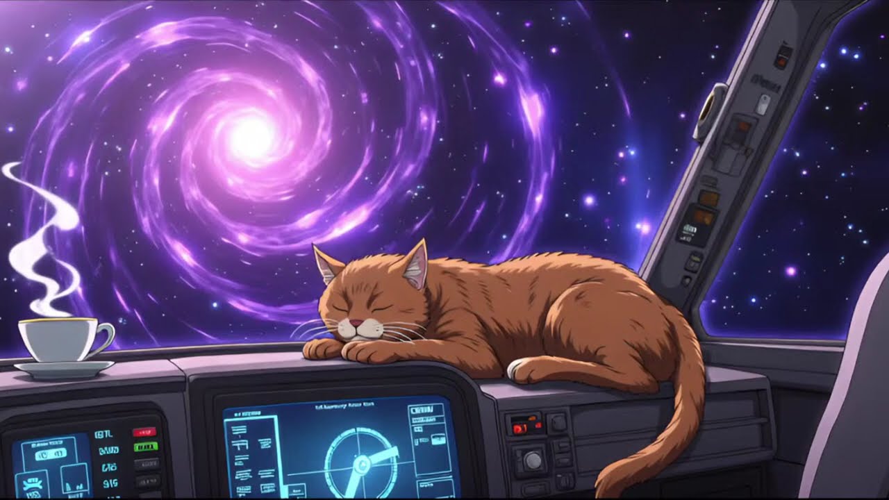 I talk to Catsby more than the stars now. 19. Relaxing space music for sleep, study, work.