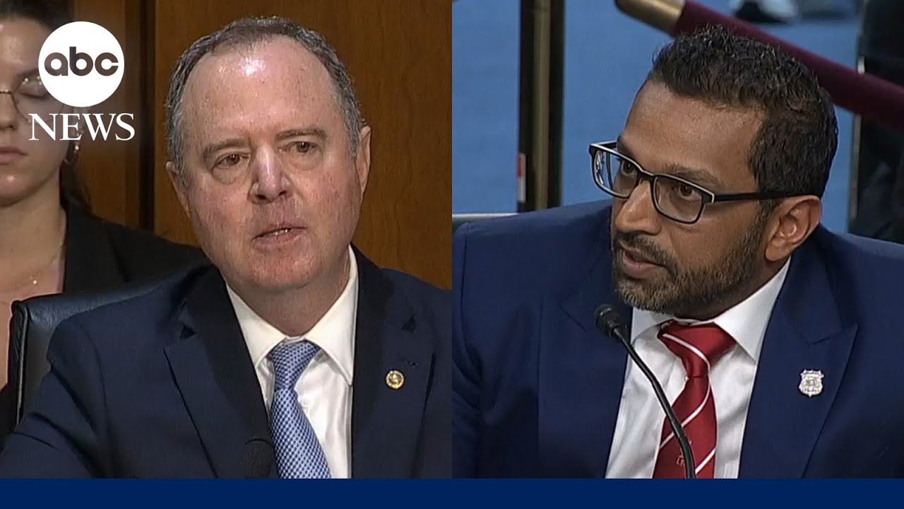 Kash Patel and Adam Schiff spar at Senate oversight hearing