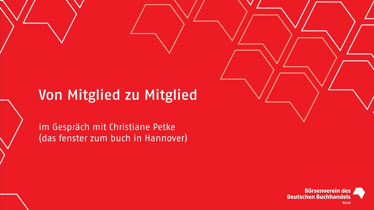 Von Mitglied zu Mitglied - das fenster zum buch in Hannover