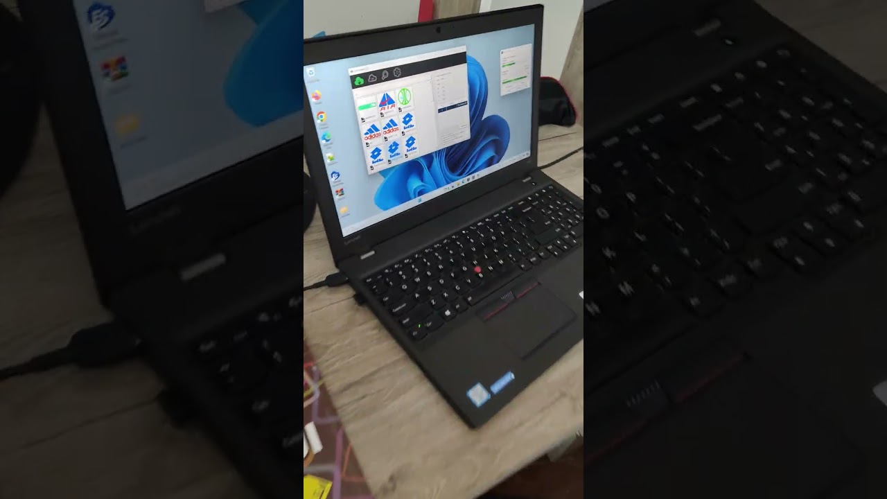 كيف إرسال رشمة من حاسوب الي ماكنة Hello x Wi-Fi