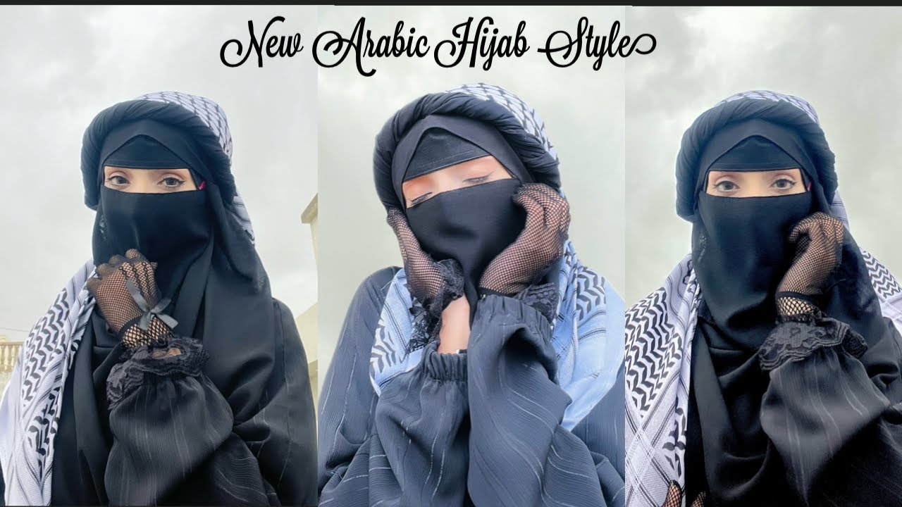 New Arabic Hijab Style| Arabic Hijab With Khiffyan Style | Trending Hijab Tutorial | By Dr.Areeba