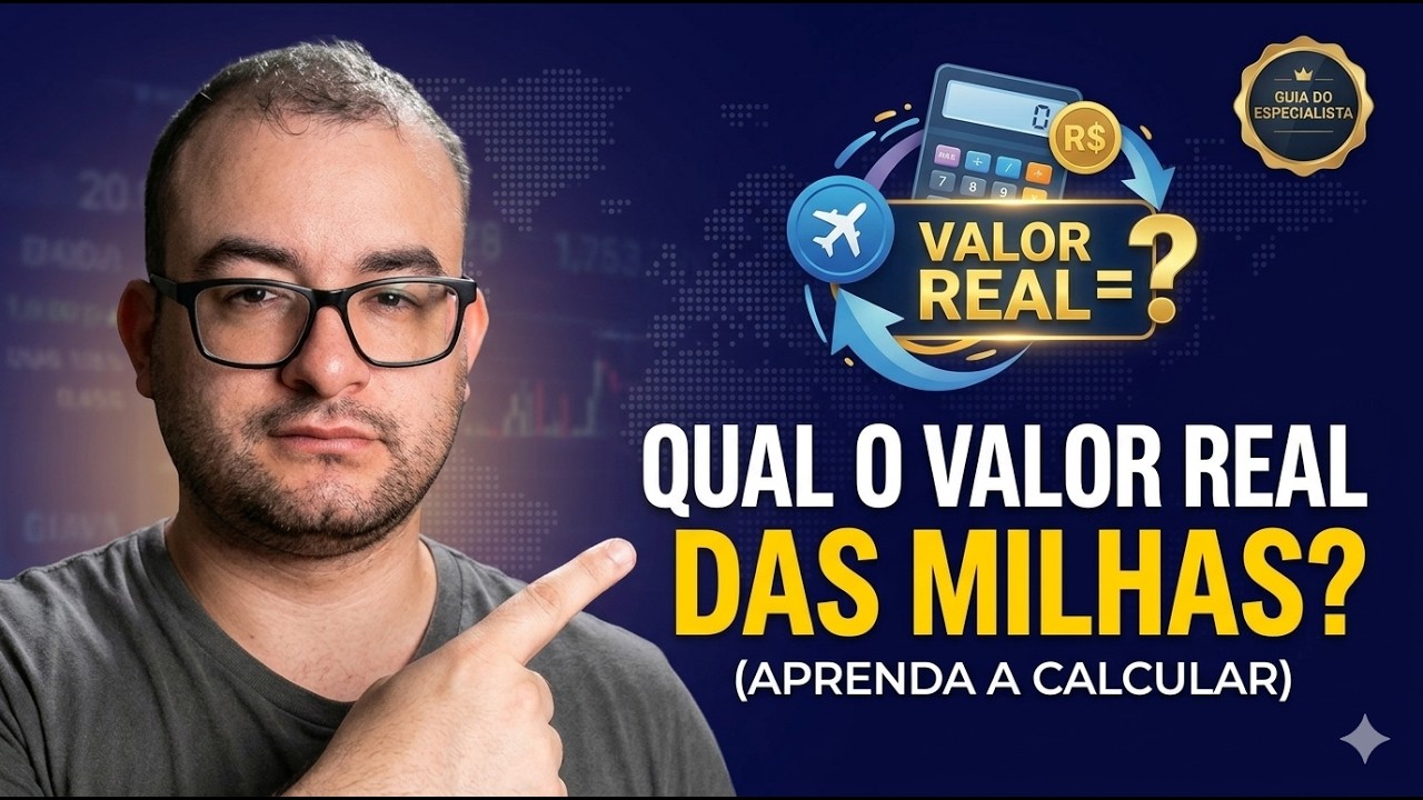 Qual o Valor Real das Milhas Aéreas? (Aprenda a Calcular)