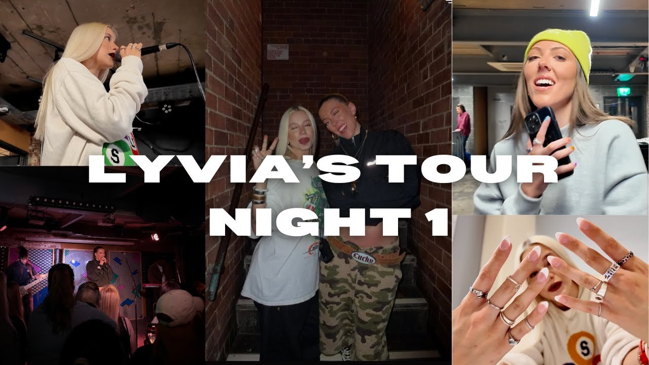 HONEY I'M GOING ON TOUR DIARIES | supporting Lyvia on tour in Leeds