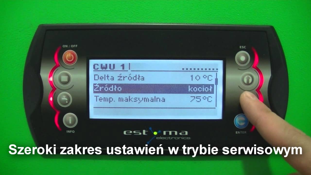 Ciepła woda użytkowa - regulatory kotłowe IGNEO - Estyma electronics