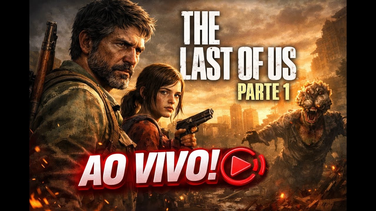 🔴 The Last of Us parte 1 - Começo da jornada AO VIVO