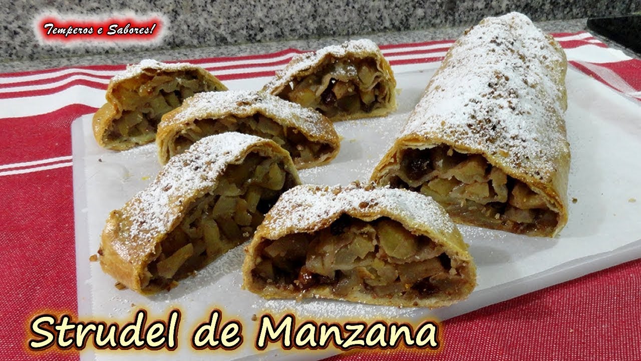 STRUDEL DE MANZANA increible, fácil y muy delicioso